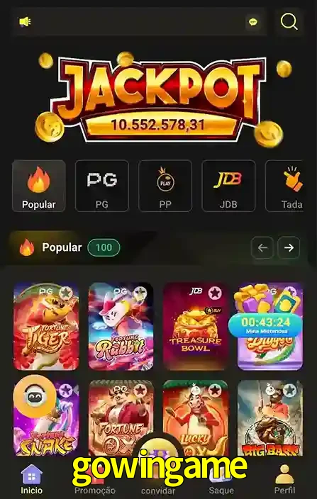 Promoções Especiais no gowingame App